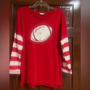 Crown & Ivy football top